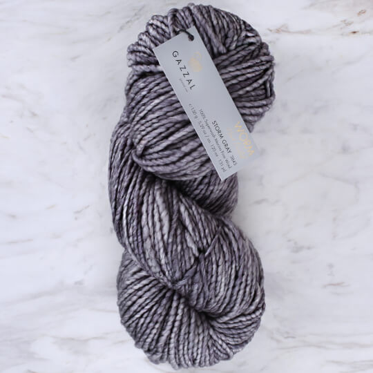 GAZZAL Worm Colorful Yarn - 100% Superwash Merino Wool, 5.3 Oz (150g) /131  Yards