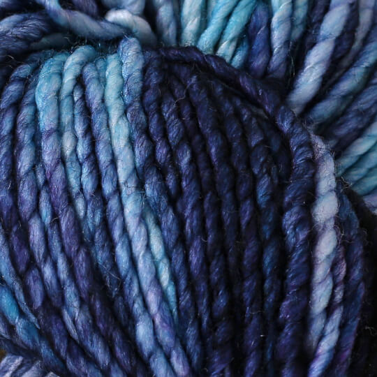 Gazzal Worm Hand Paints Yarn, Variegated - 3878