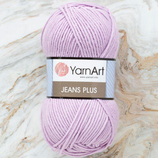 YarnArt Jeans Plus Cotton Yarn, Lilac - 19 - Hobiumyarns