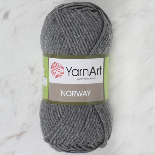 YarnArt Norway Koyu Gri El Örgü İpi - 29
