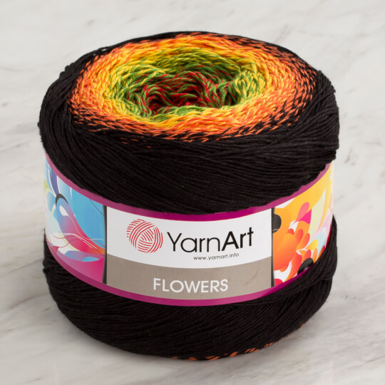 YarnArt Flowers Cotton Gradient Yarn - 267 - Hobiumyarns