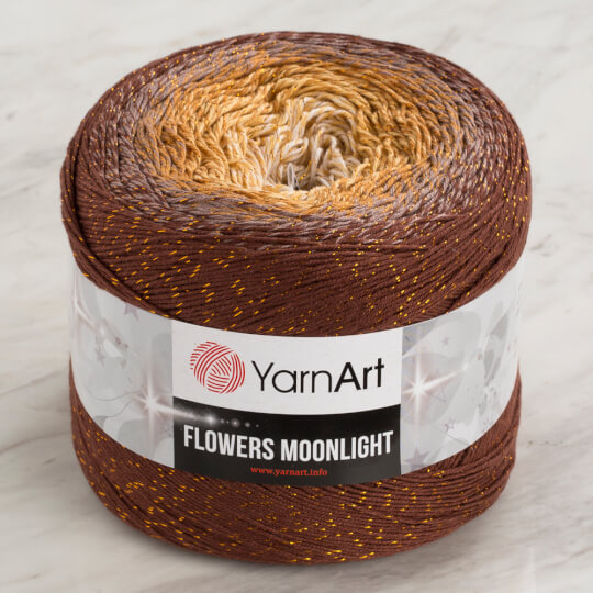 Yarnart Flowers Moonlight Simli Ebruli 260Gr El Örgü İpi 3284 Hobium