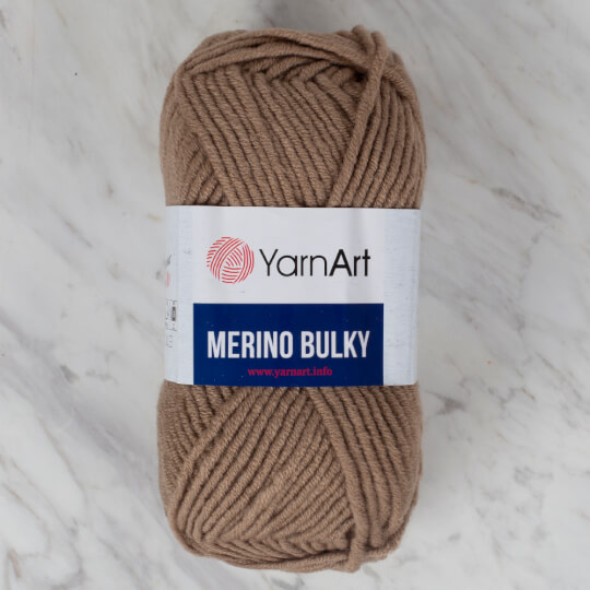 Yarnart Merino Bulky Bej El Örgü İpliği - 218
