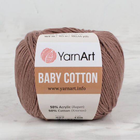 YarnArt Baby Cotton Vizon El Örgü İpi - 407