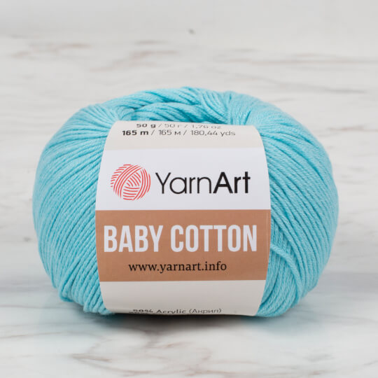 YarnArt Baby Cotton Cam Göbeği El Örgü İpi - 446