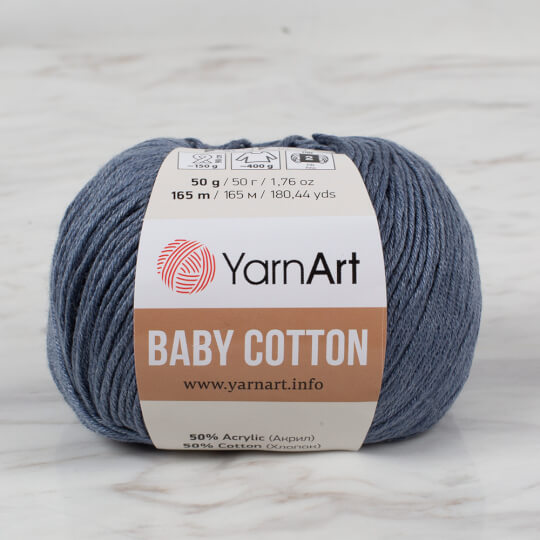 YarnArt Baby Cotton Antrasit El Örgü İpi - 453