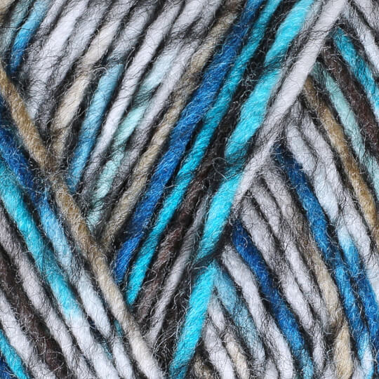 Yarnart Nordic - Multicolor Knitting Yarn Variegated - 653