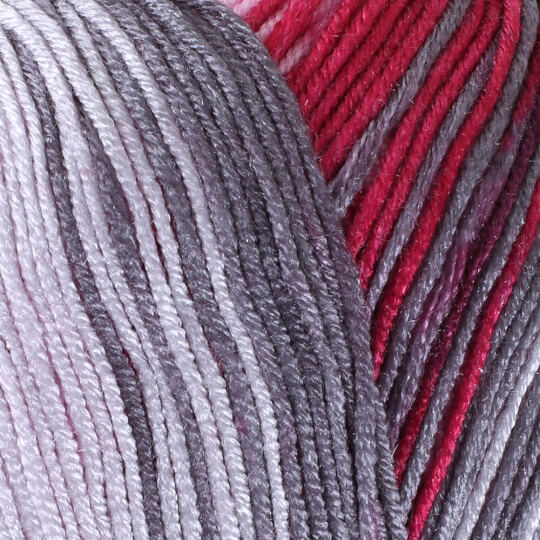 Yarn Art Adore anti-pilling yarn, Grey, lot of 2, (306 yds each