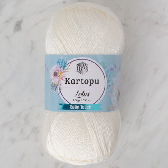 Algebraic shuffle Accepted Kartopu Lotus Knitting Yarn, Light Cream - K019 - Hobiumyarns