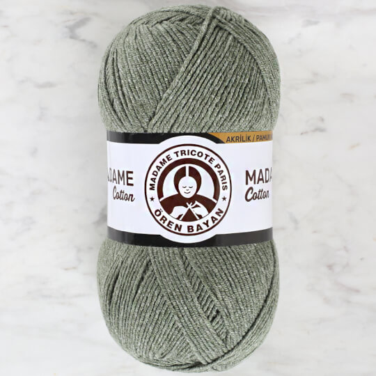 Örenbayan Madame Cotton Yeşil El Örgü İpliği - 054