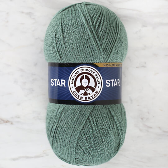 Örenbayan Star Yeşil El Örgü İpi - 132