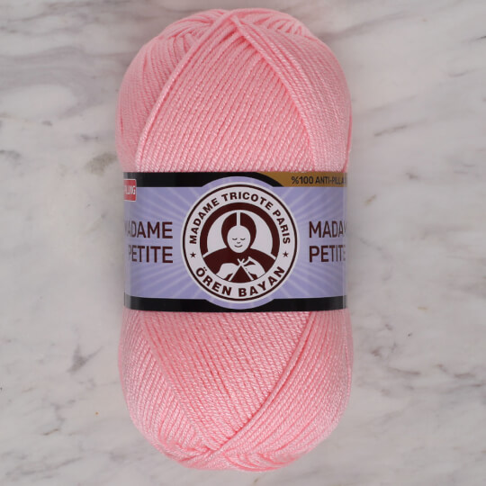 PINK MASHMALLOW tshirt yarn for crochet, 100-110m, ready to ship.