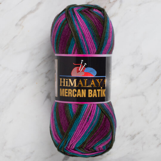 Himalaya Mercan Batik Ebruli El Örgü İpi 59525 Hobium