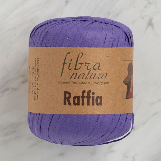 purple raffia
