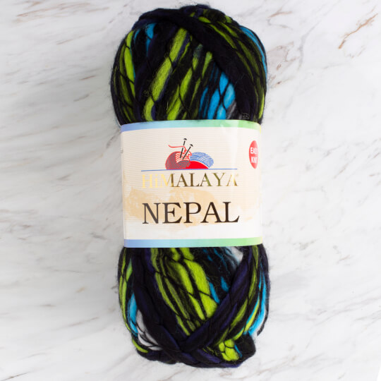 Himalaya Nepal Yarn, Variegated 13401 Hobiumyarns