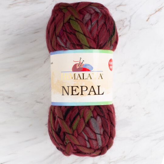 Himalaya Nepal Yarn, Variegated 13407 Hobiumyarns