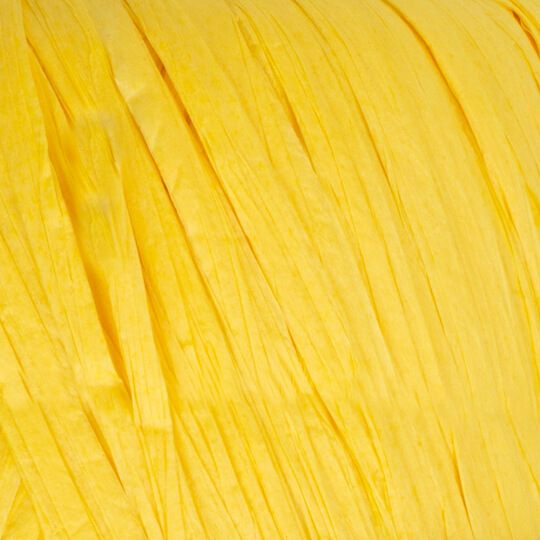 M4003 SISTERS NATURA Light Mustard Viscose Raffia 50g/100gr Sewing & Fiber Yarn Craft Supplies