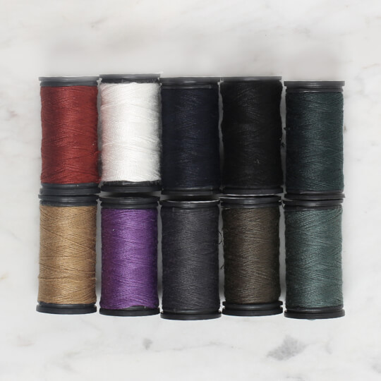 Loren İplix 10 pcs Sewing Thread Set - YBL-131 - Hobiumyarns