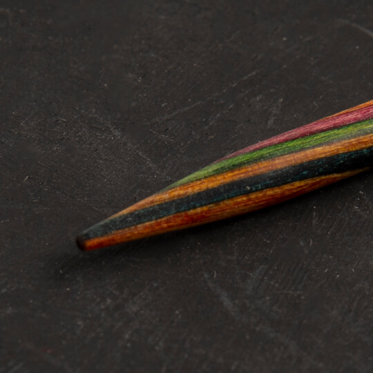 KnitPro Symfonie 4,5 mm 35 cm Ahşap Örgü Şişi - 20218