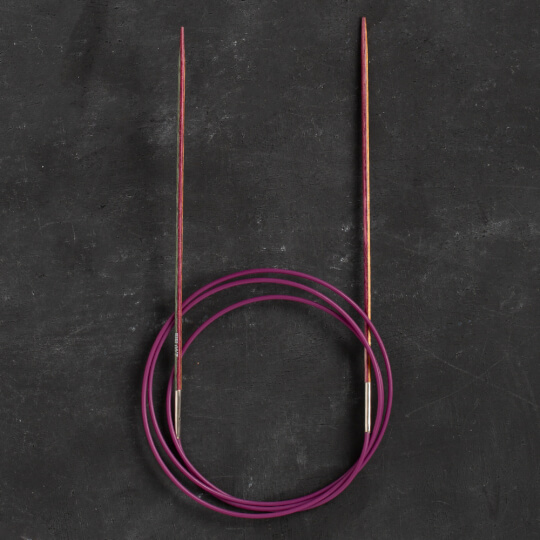 KnitPro Symfonie 2 mm 100 cm Ahşap Misinalı Şiş - 20361