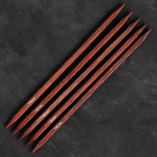 Knitpro Symfonie Cubics 7mm 20cm Kübik Çorap Şişi - 25118
