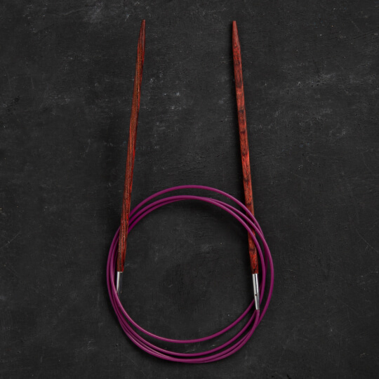 Knitpro Symfonie Cubics 4mm 100cm Kübik Misinalı Şiş - 25343