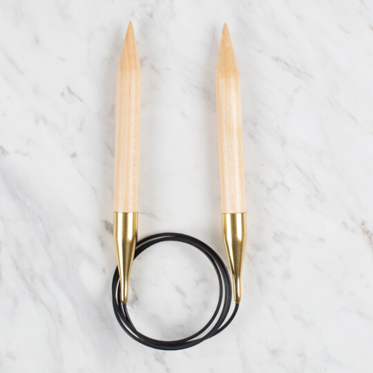 KnitPro | Basix Birch Crochet Hook, 15 mm