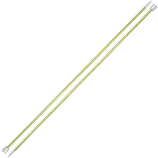 KnitPro Zing 9 mm 35 cm Metal Knitting Needles, - 47307