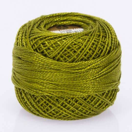 Örenbayan Koton Perle No: 8 Yeşil Nakış İpliği - 55 -0351