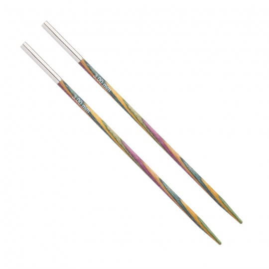 KnitPro Symfonie 3 mm Değiştirilebilir Ahşap Misinalı Şiş Ucu - 20415