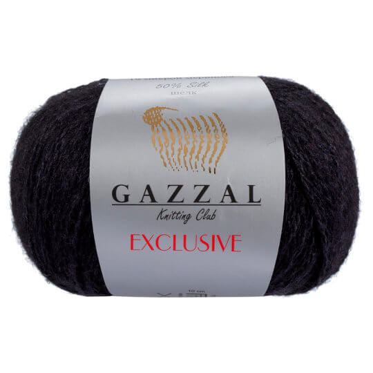Gazzal Exclusive Siyah El Örgü İpi - 9906