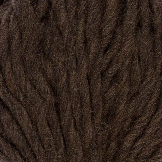Gazzal Pure Wool Kahverengi El Örgü İpi - 5246