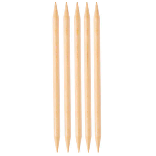 KnitPro Basix Birch Huş Ağacı 10mm 20cm Çorap Şişi - 35126