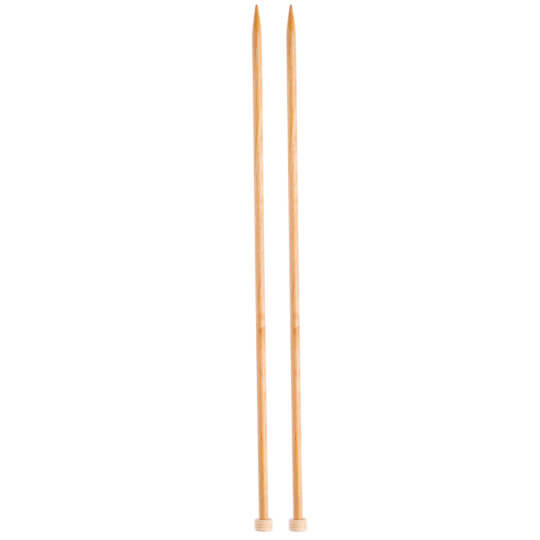 KnitPro Basix Birch Huş Ağacı 6mm 35cm Örgü Şişi - 35262