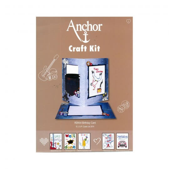 Anchor Craft Kit Doğumgünü Kart Kiti - RDK 44