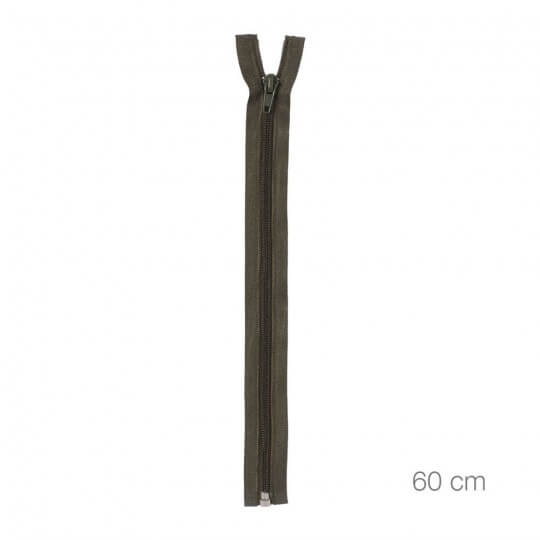 PRYM 60 cm Koyu Yeşil Yün Fermuarı - 478955542