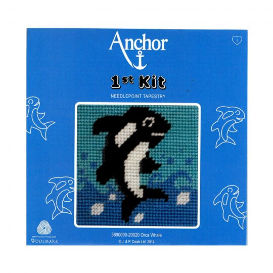 Anchor Balina Çocuk Uzun İşleme Nakış Kiti - 3690000-20020