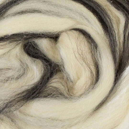 Gazzal Felt Wool Lurex Gri Ebruli Yün Keçe - 6002