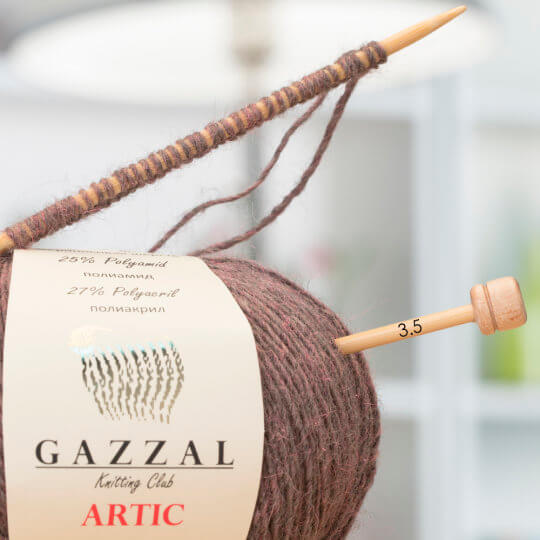 Gazzal Artic Kahverengi  El Örgü İpi - 14