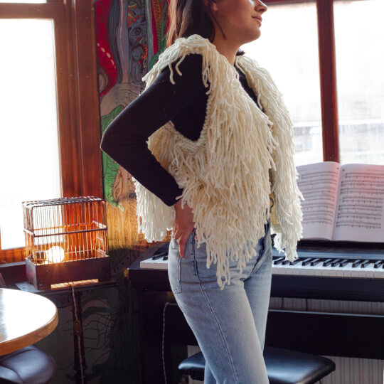Yarnart Merino Bulky Beyaz El Örgü İpi - 501 
