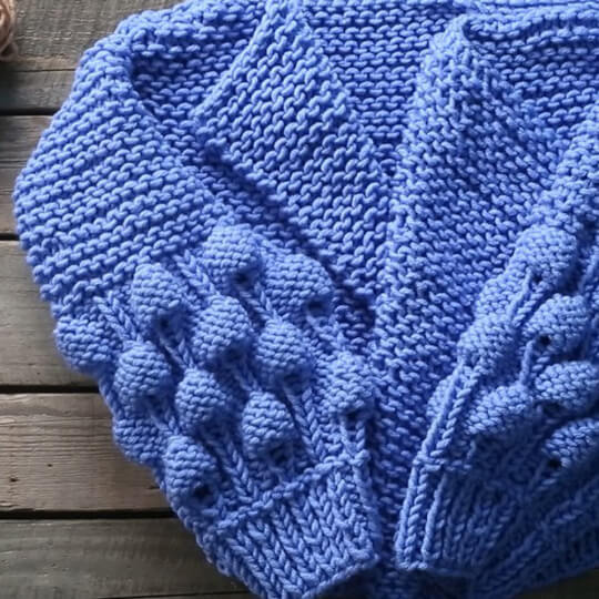 Yarnart  Merino Bulky Mavi El Örgü İpi - 3864