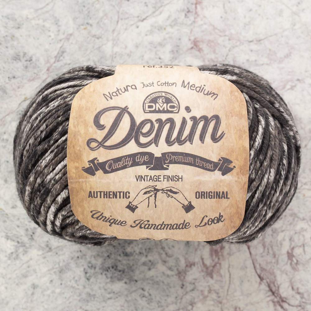 DMC Natura Denim Yarn, Dark Shadow 12 Hobiumyarns
