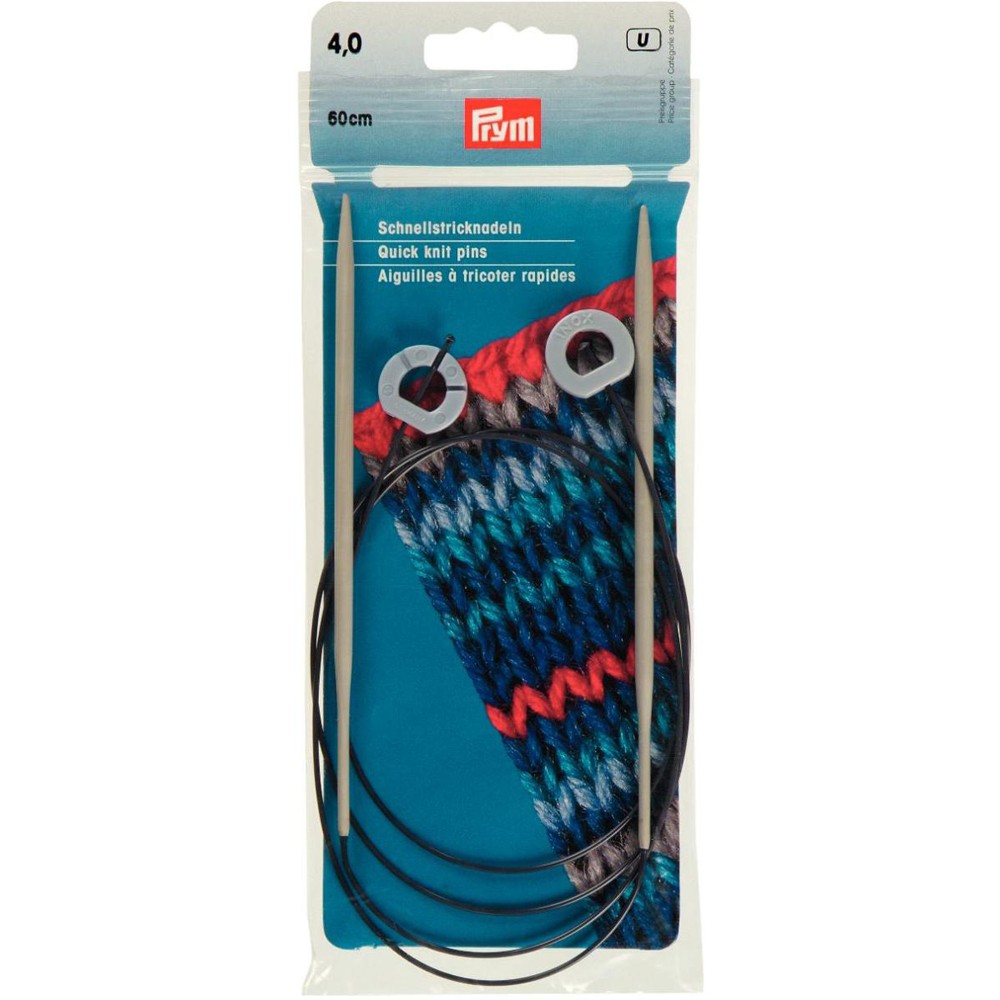 PRYM 4 mm 60 cm Flexible Circular Knitting Needle 218918 Hobiumyarns