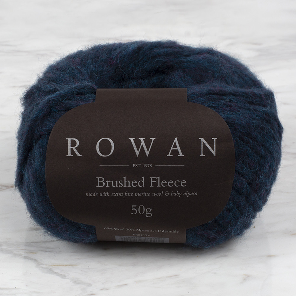 Rowan Brushed Fleece Yarn, Peak - 268 - Hobiumyarns