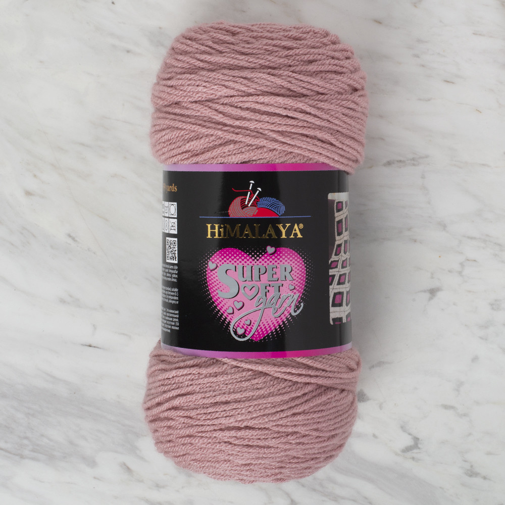 Himalaya Super Soft 200 gr Yarn, Dusty Rose 80822 Hobiumyarns