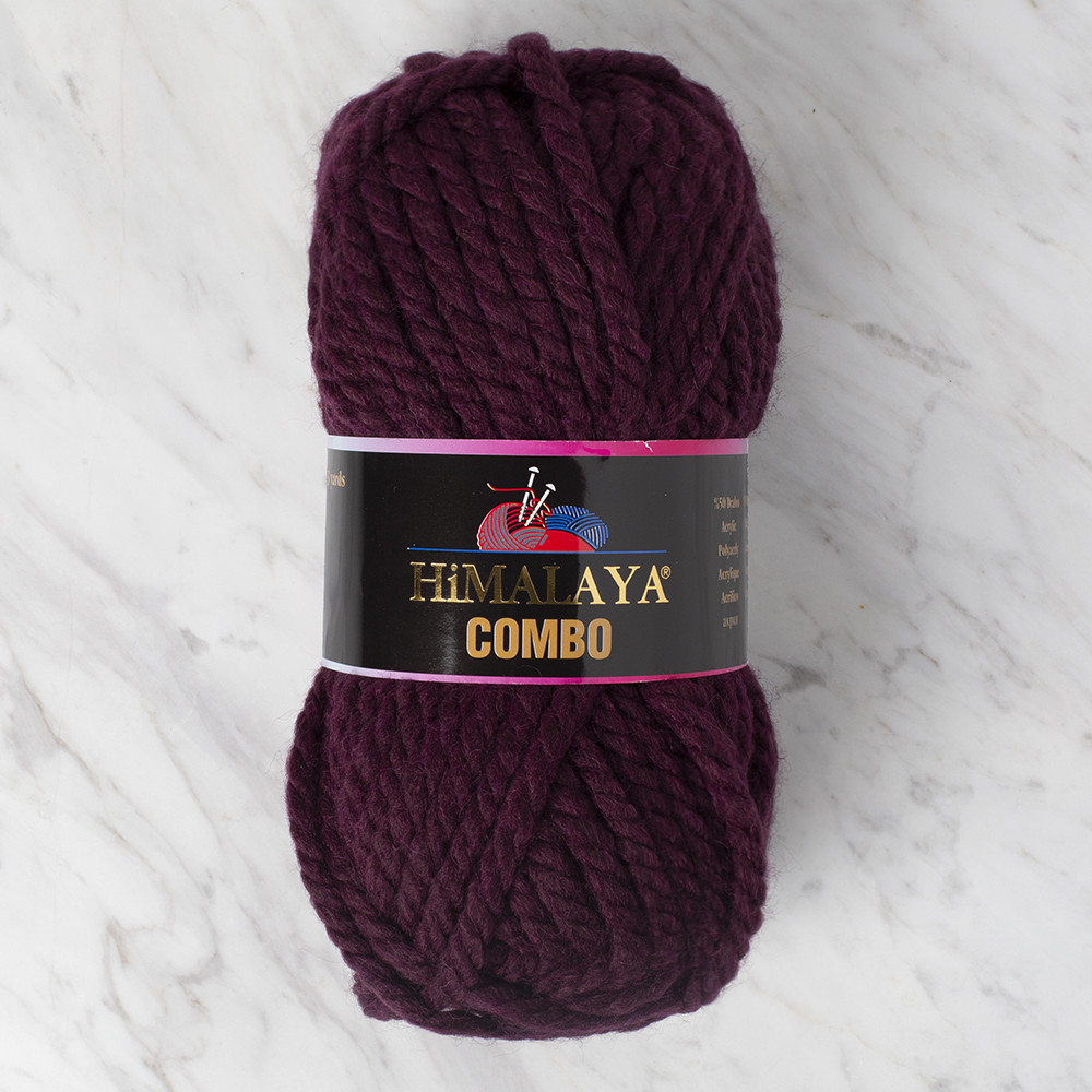 Himalaya Combo Yarn, Eggplant Purple 52710 Hobiumyarns
