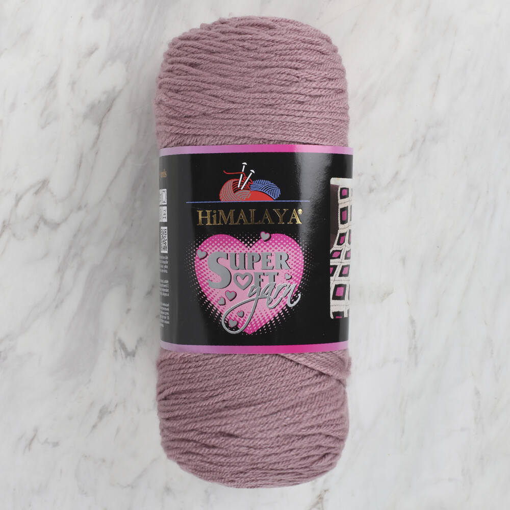 Himalaya Super Soft 200 gr Yarn, Dusty Rose 80816 Hobiumyarns