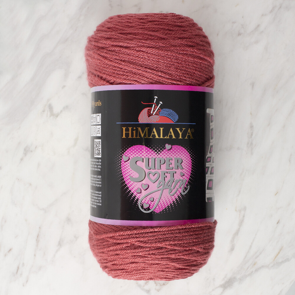Himalaya Süper Soft 200 gr Yarn, Dusty Rose 80810 Hobiumyarns