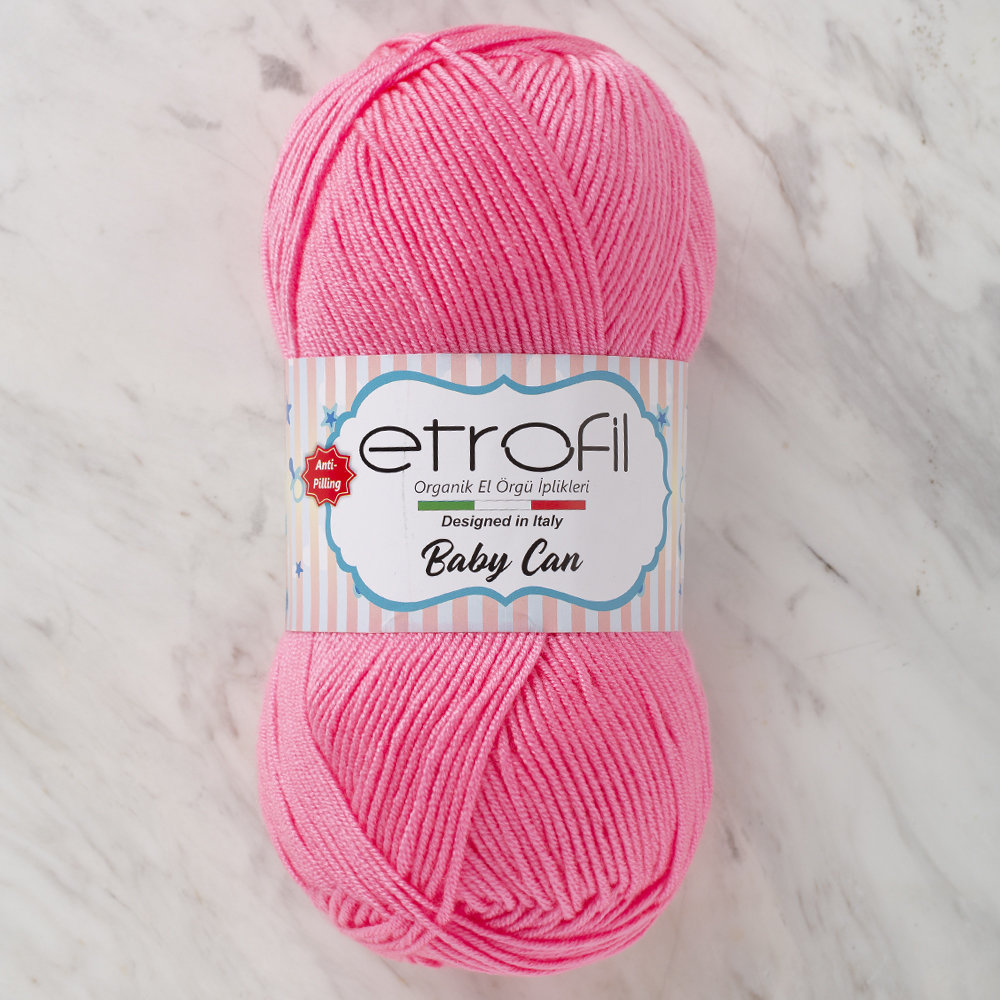 Etrofil Baby Can Knitting Yarn, Pink - 80035 - Hobiumyarns