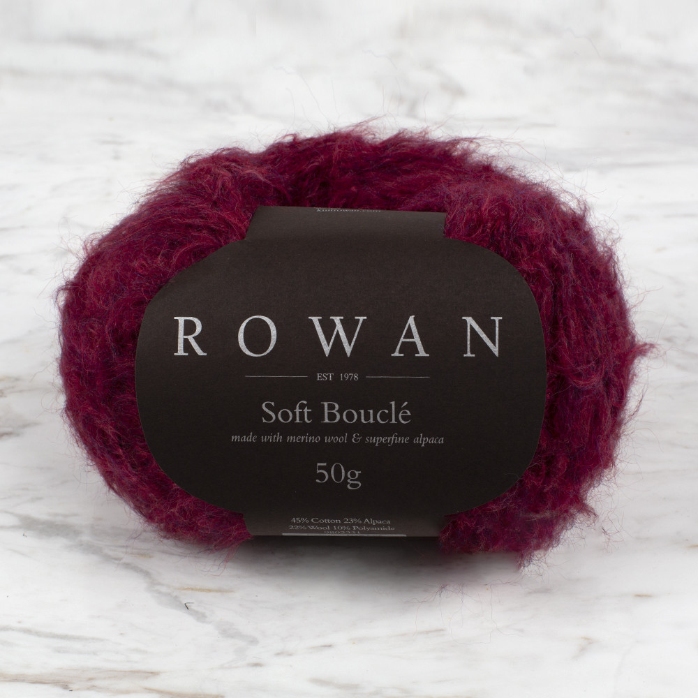 Rowan Soft Boucle Yarn, Plush 607 Hobiumyarns